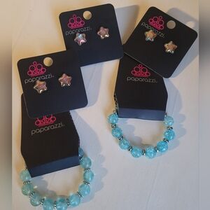 Paparazzi Kids Vibrant Jewelry Set - Stars